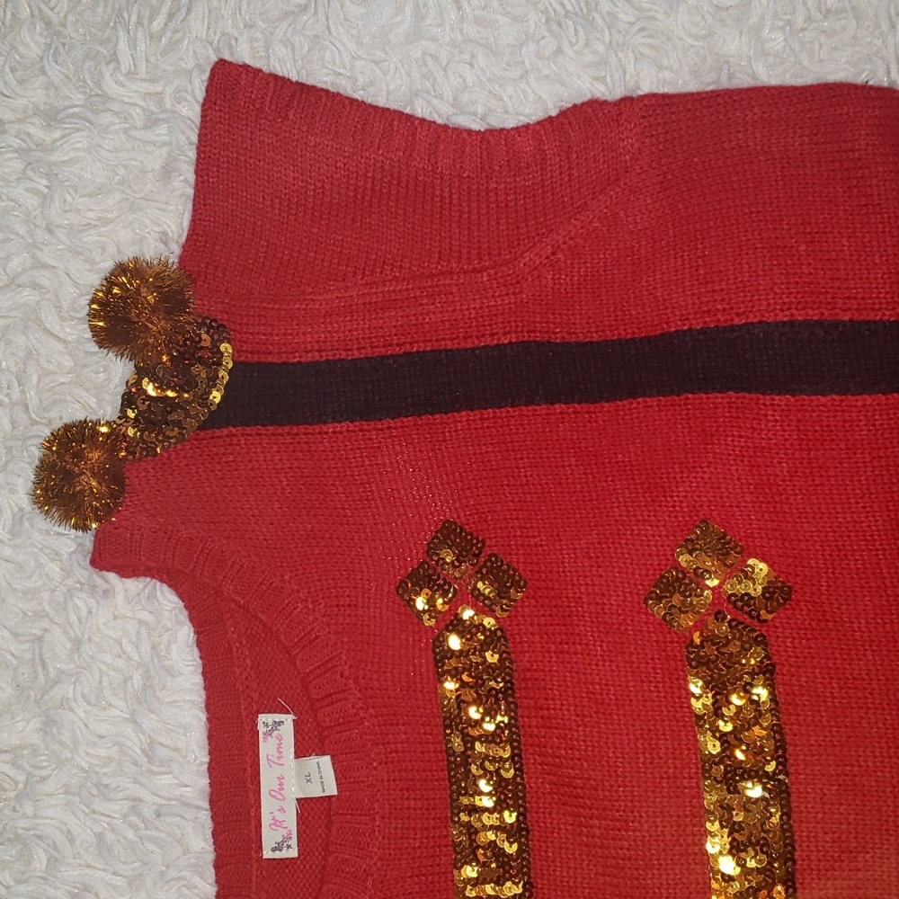 Its Our Time Christmas Dress Pretty Holiday NWT - Picture 6 of 8